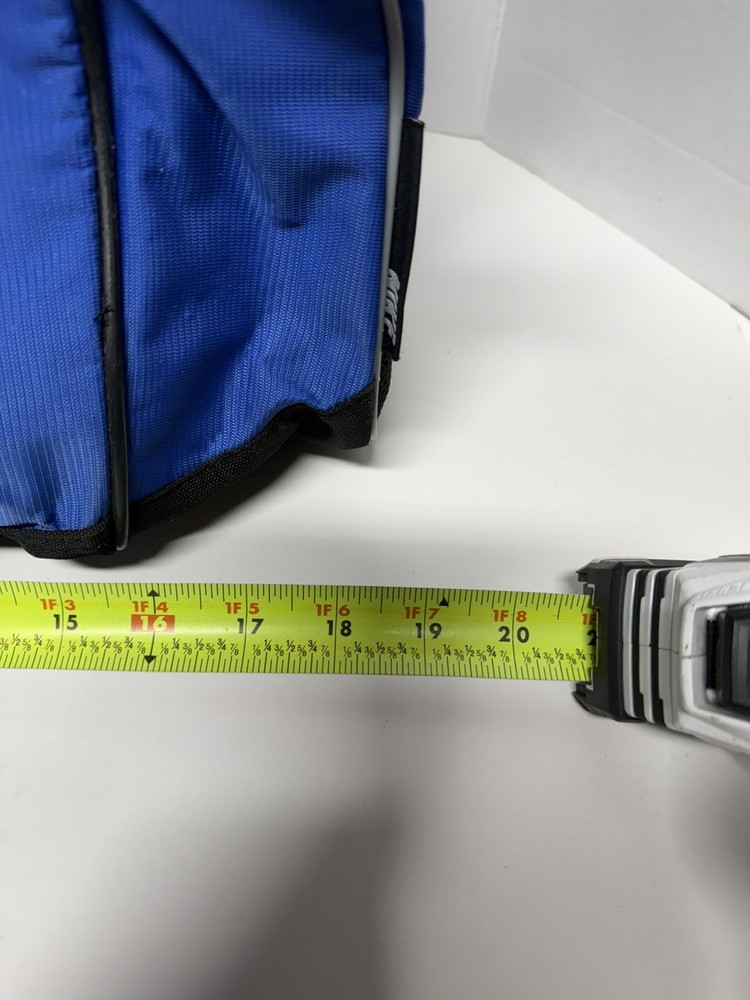 Nike Blue & black Medium Duffel/Gym Bag Handle & adjustable Shoulder Strap