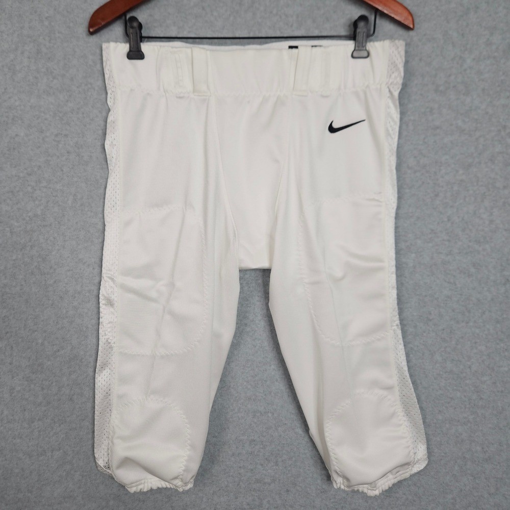 Nike Vapor Team White Football Pants Men's Size Large 908728-100 New