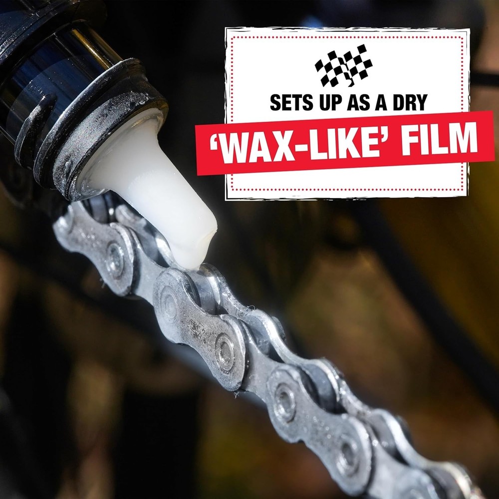 8oz Dry Bicycle Chain Lubricant with Non-Stick Ceramic for Smooth Performance