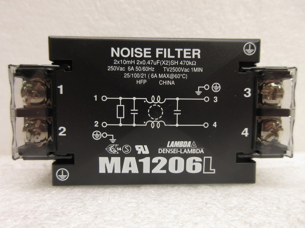 Densei-Lambda MA1206L Noise Filter Nikon NSR System Used Working