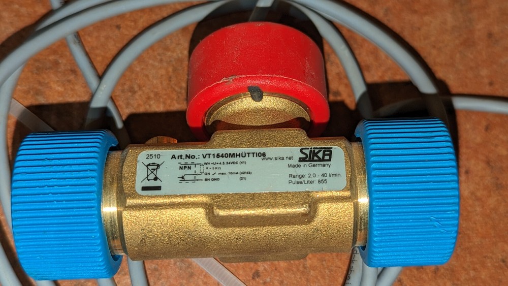 (1) Sika Flowmeter VT1540MHUTT106 NOS