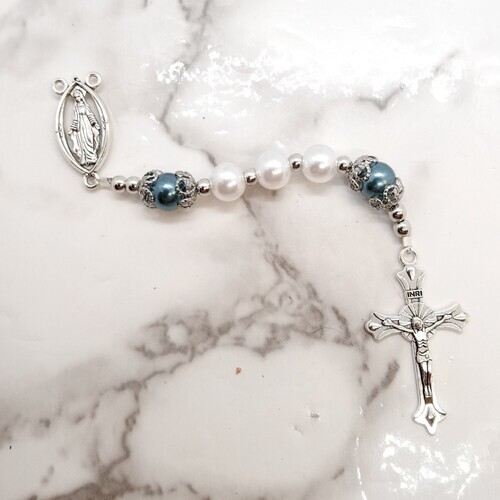 Personalized Custom Rosary Prayer Beads Crucifix with name
