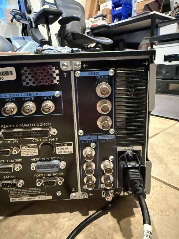 Sony HDW-M2100 HDCAM Prostudio Editing Player