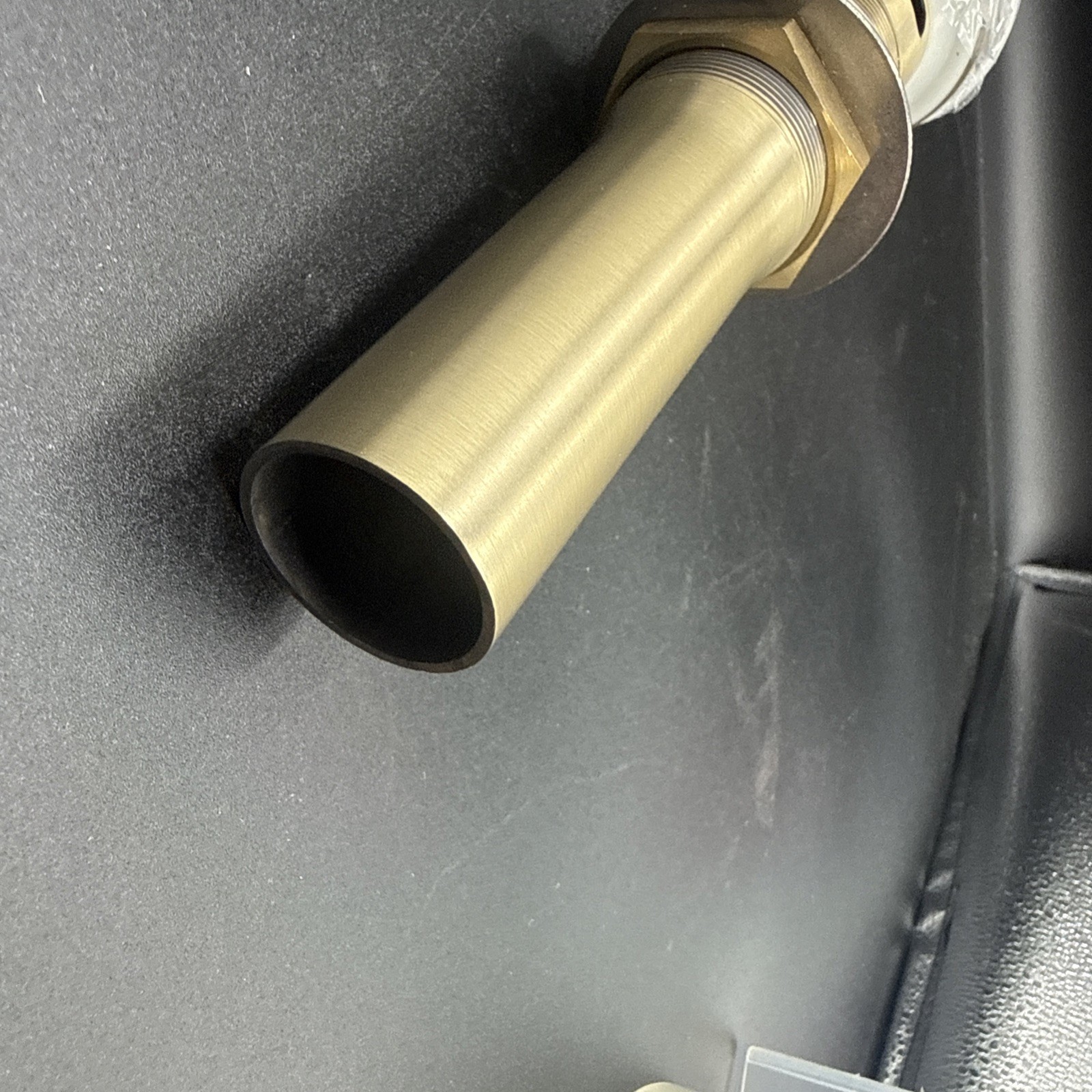 Bathroom Pop up Drain Without Overflow Vessel Sink Strainer with Brushed Gold