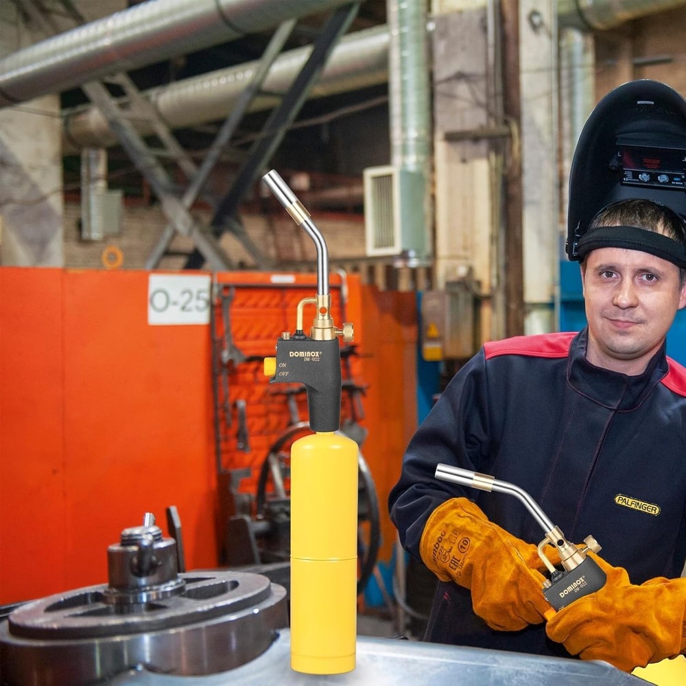Efficient Trigger Start Gas Torch - Perfect for Welding, Cooking & Repairs