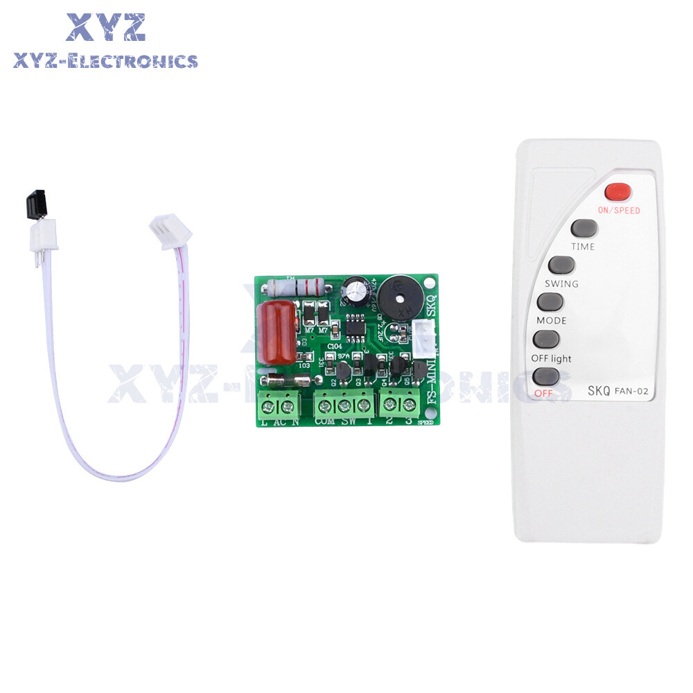 Universal Fan Remote Control Modified Board Circuit Board Control Board Module