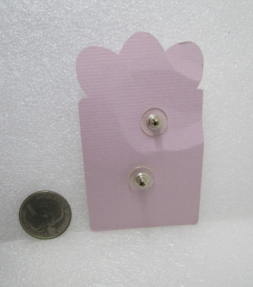 Gone Troppo Handcrafted Clay White Doves Earrings