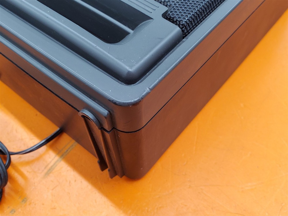 ⭐️⭐️⭐️⭐️⭐️ Black Shelf Speakers Full Response 4" Speaker 6ft Audio Cable