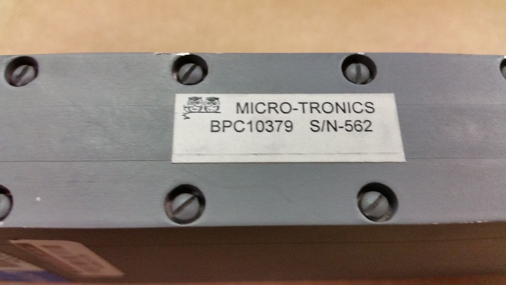 Micro-Tronics BPC10379 Band Pass Filter