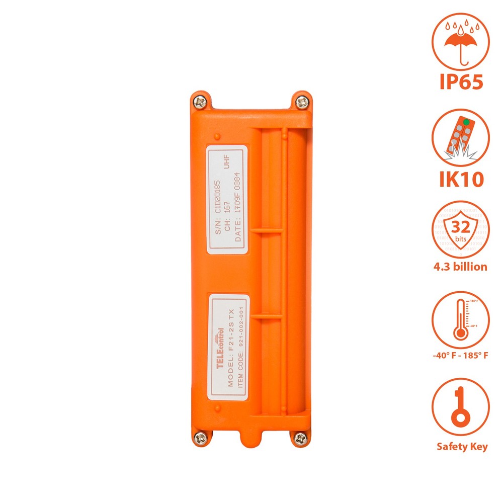 2 Channel Wireless Remote Control Multi voltage 18~65V AC/DC