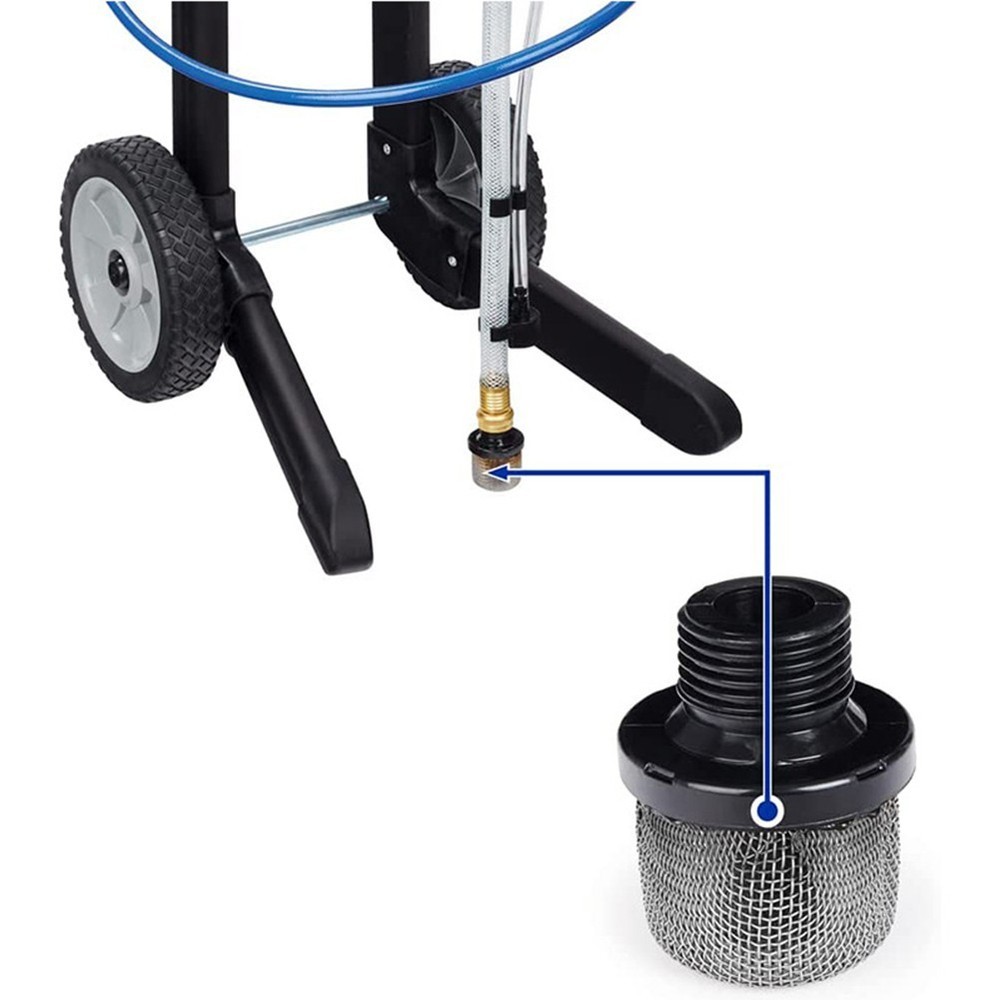 Effective Plastic+Metal Inlet Suction Strainer for Airless Paint Sprayers