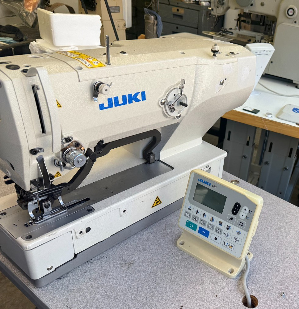 JUKI LBH-1790A - ELECTRONIC BUTTONHOLE MACHINE - LOCKSTITCH WITH 31 PATTERNS