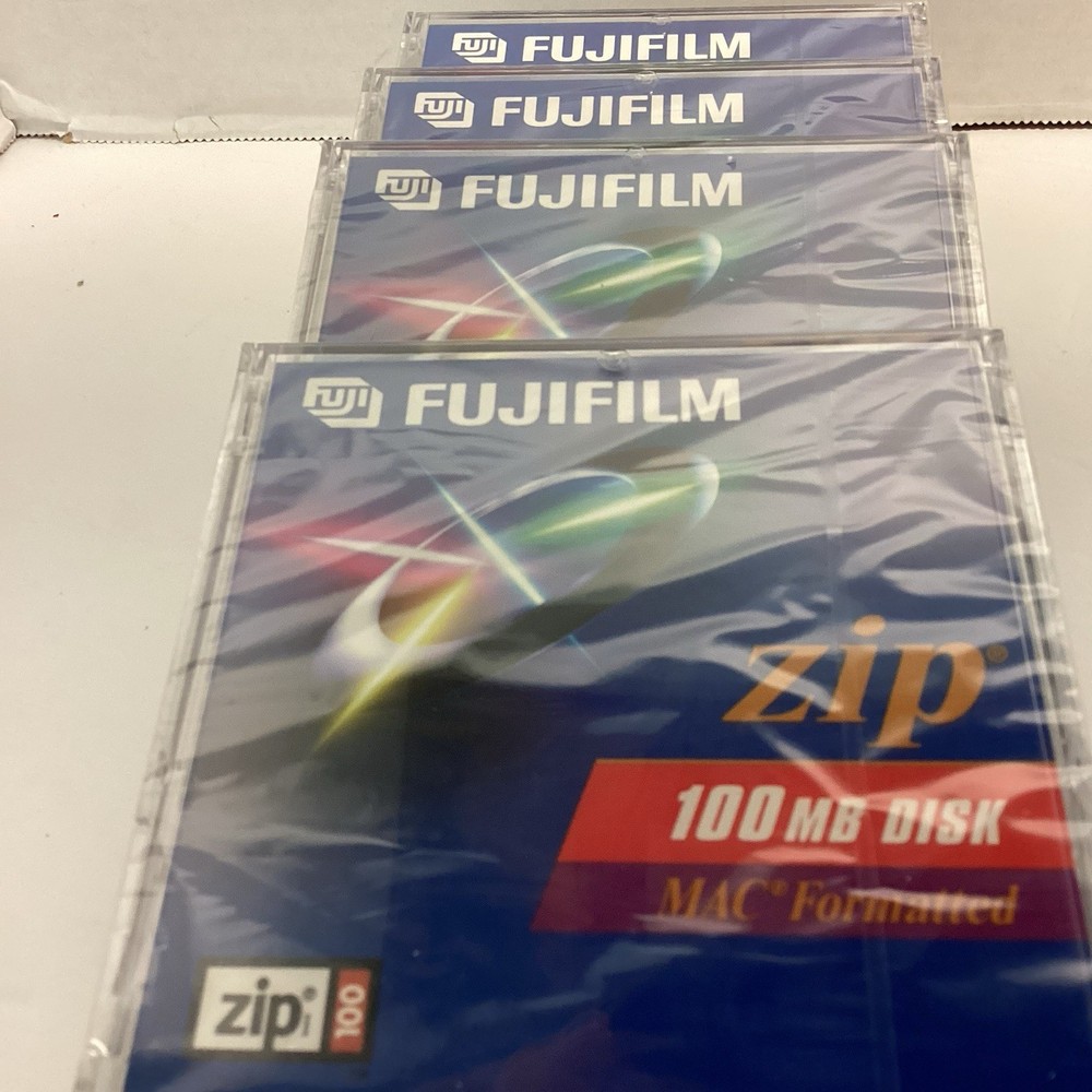 Funjifilm Zip 100 MB Disk MC Formatted Group 5 New
