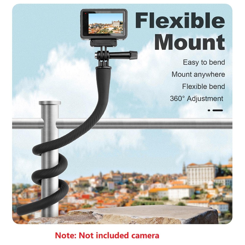 Mini Flexible Action Camera Mount For Gopro/Insta360 Go3 Camera Octopus Tripod