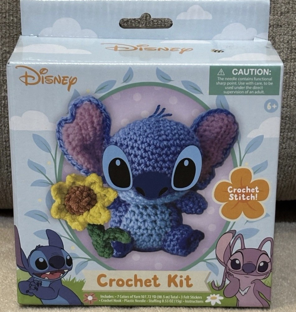 New Disney Spring flower Stitch Crochet Kit