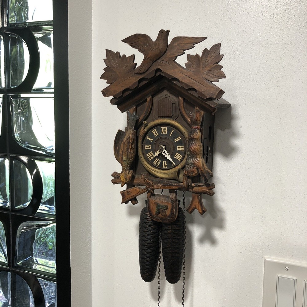 Antique Cuckoo Clock Made in Germany