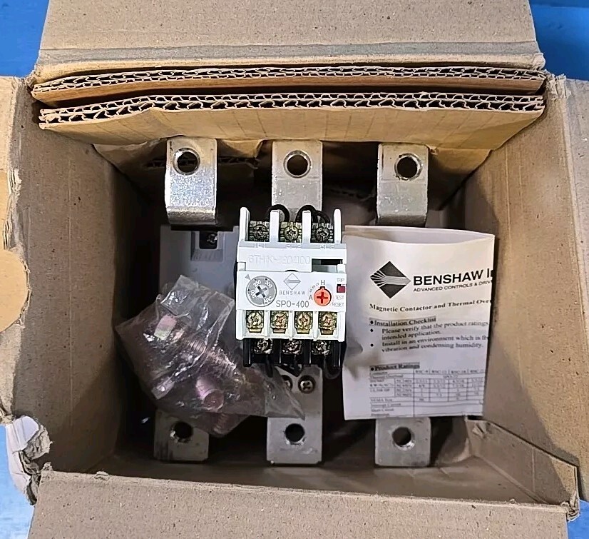 BENSHAW SPO-400 200A THERMAL OVERLOAD RELAY