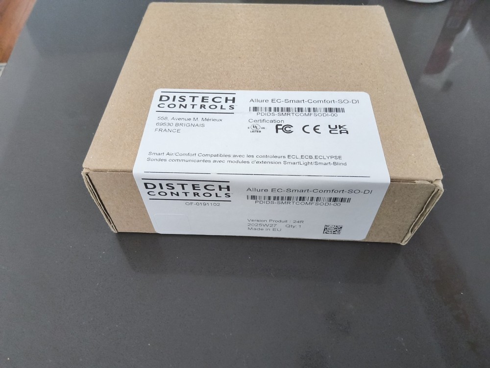 Distech PDIDS-SMRTCOMFSO-00 Allure EC-Smart-Comfort-SO Room Temperature Sensor