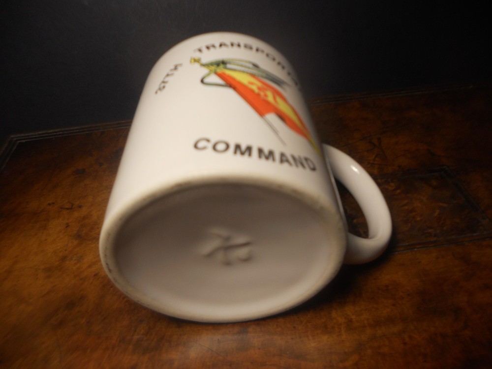 37th TRANSPORTATION COMMAND Semper Rotans US CUP Mug Coffee 1990s