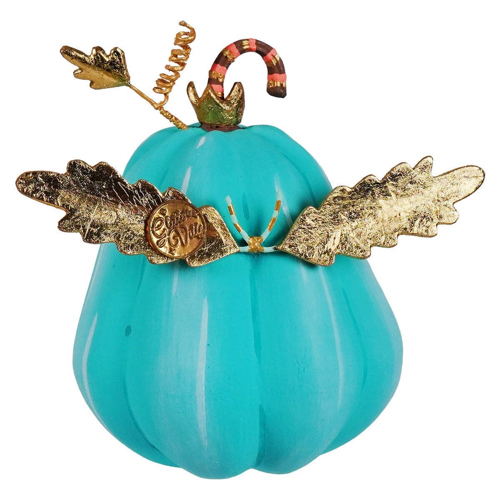 Exuberant Turquoise Pixie Pumpkin