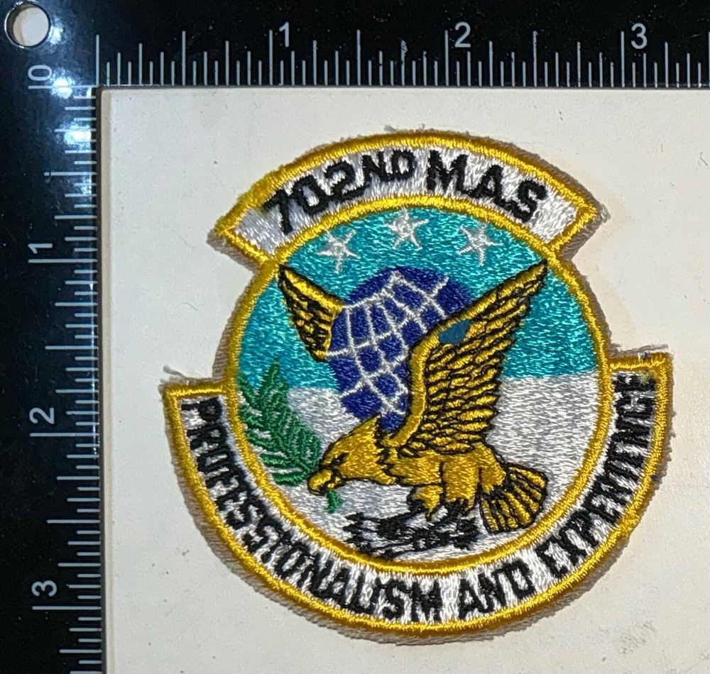 USAF US Air Force 702nd Military Airlift Squadron Patch