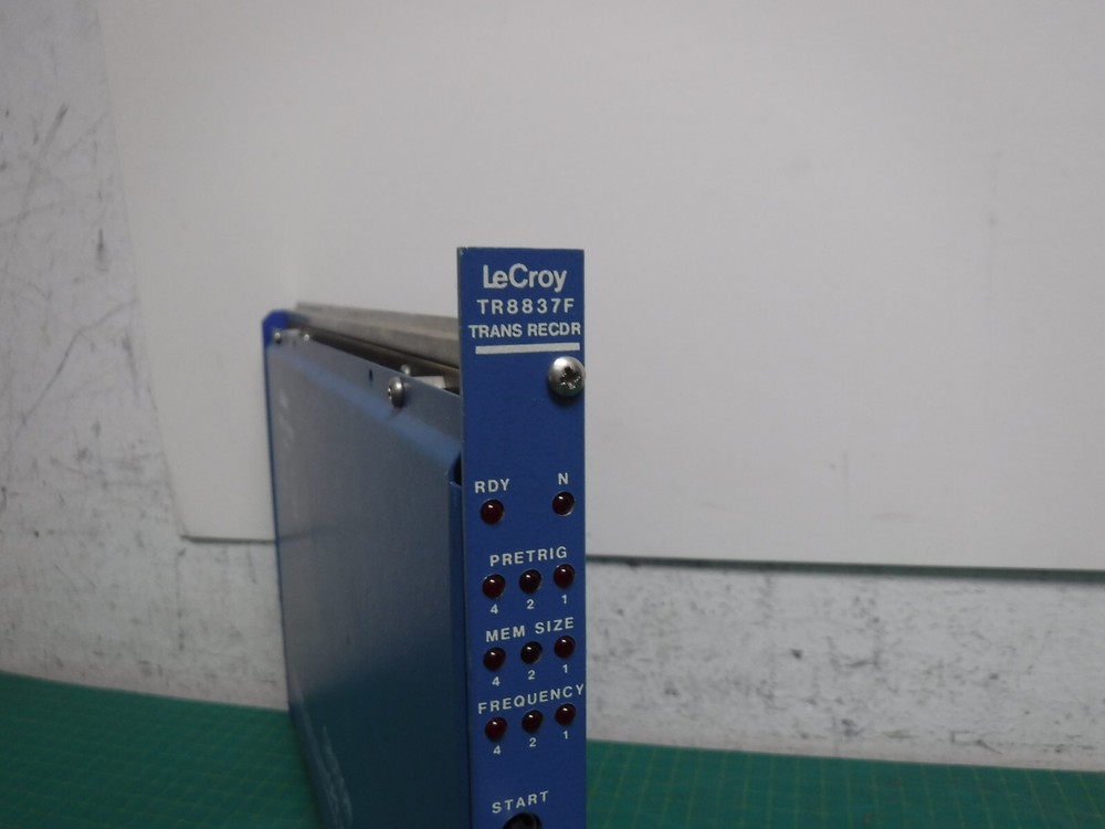 LeCroy TR8837F Trans Recdr CAMAC Plug-In Module transient recorder 91451
