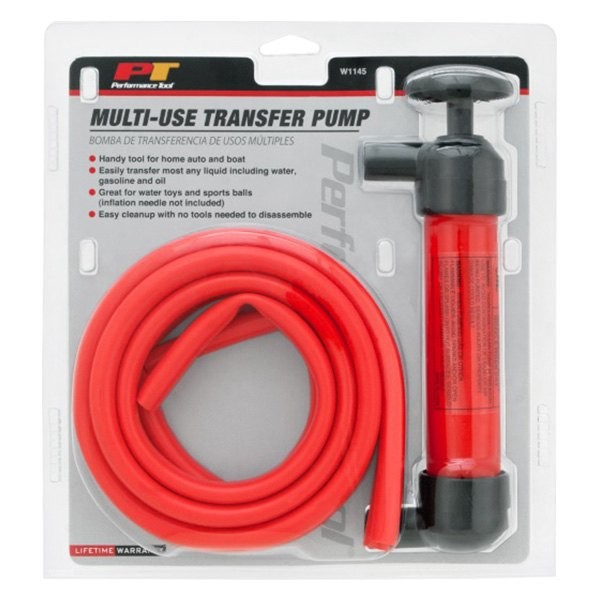 Performance Tool Multi-Use Fluid Hand Transfer Pump
