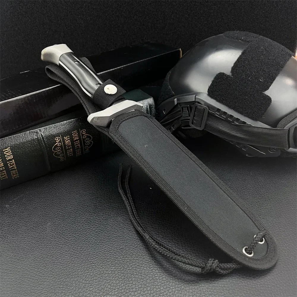 Bush Tactical Combat Survival Knife Fighting Bugout Emergency Fixed Blade Sharp