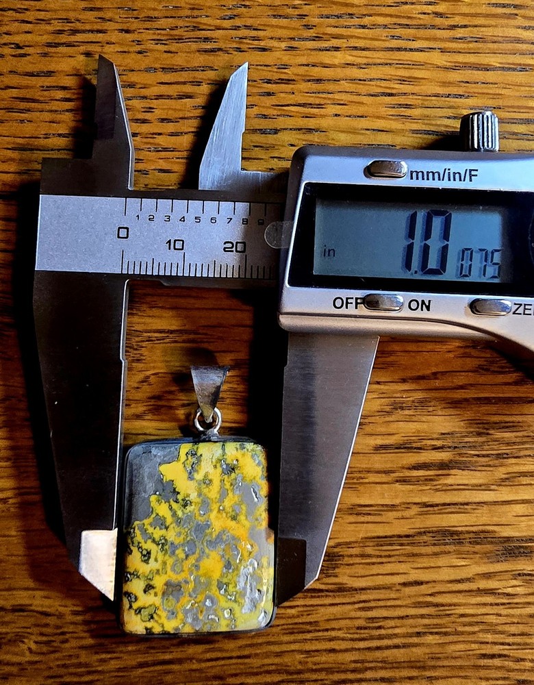 Bumble Bee Jasper Pendant