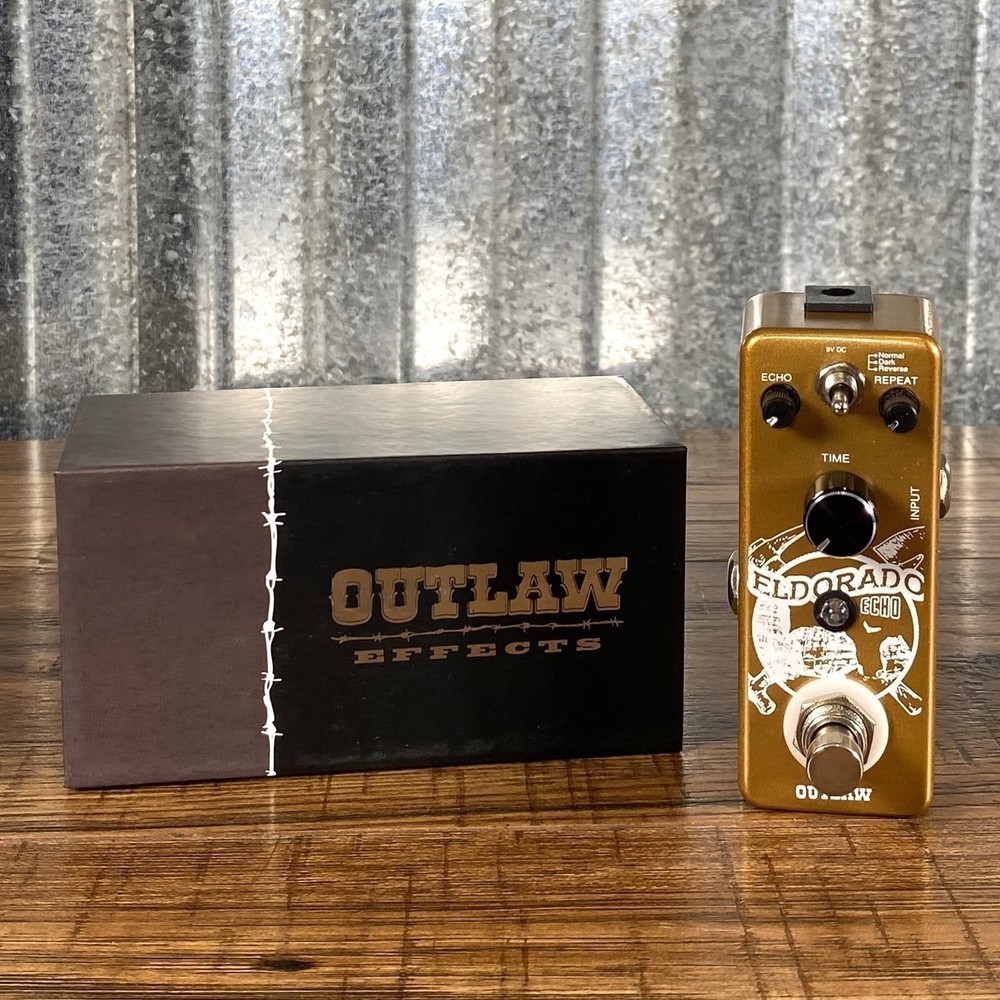 Outlaw Effects Eldorado 3 Mode Echo Guitar Effect Pedal