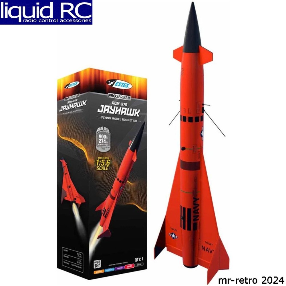 Estes 9731 Jayhawk Pro Series II Model Rocket Kit