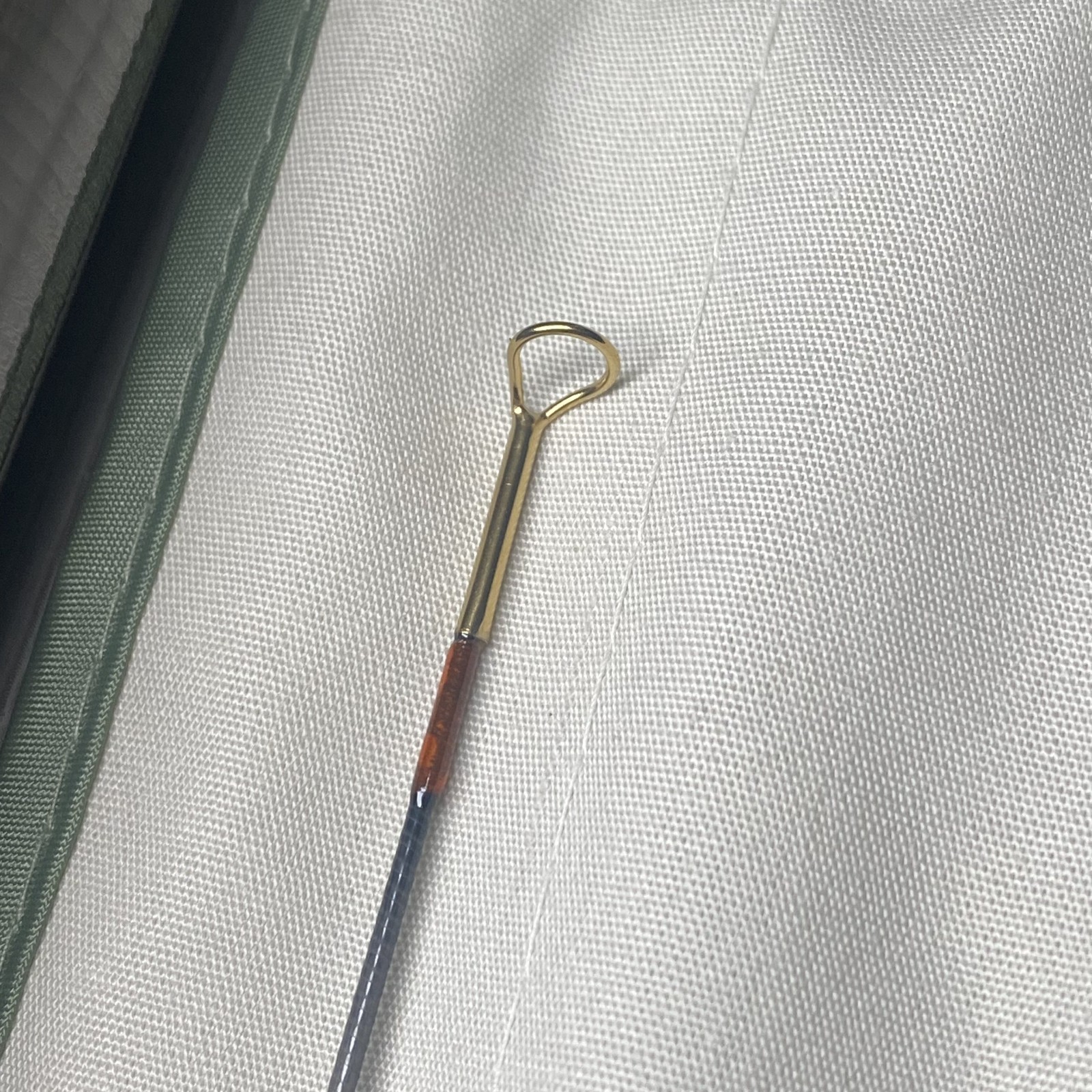 Orvis Superfine TOUCH 763-4 7’6” 3wt Fly rod w/Tube Case Sock Excellent++