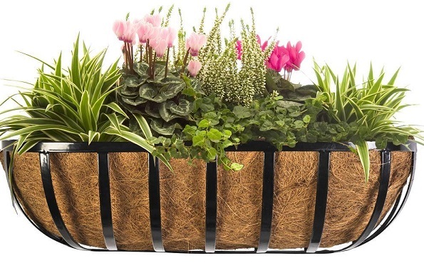 GT 88598 30" Trough Window Box Planter Replacement Coco Liners - Quantity 4