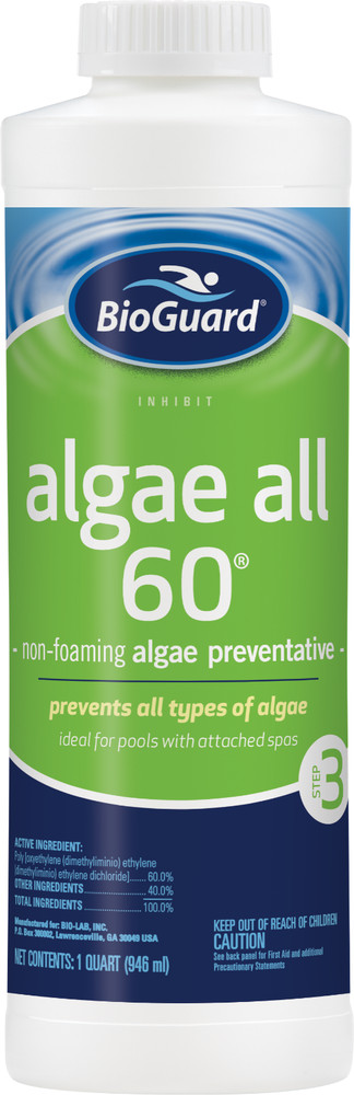 BioGuard Algae All 60™ - 1 qt (6 Pack)