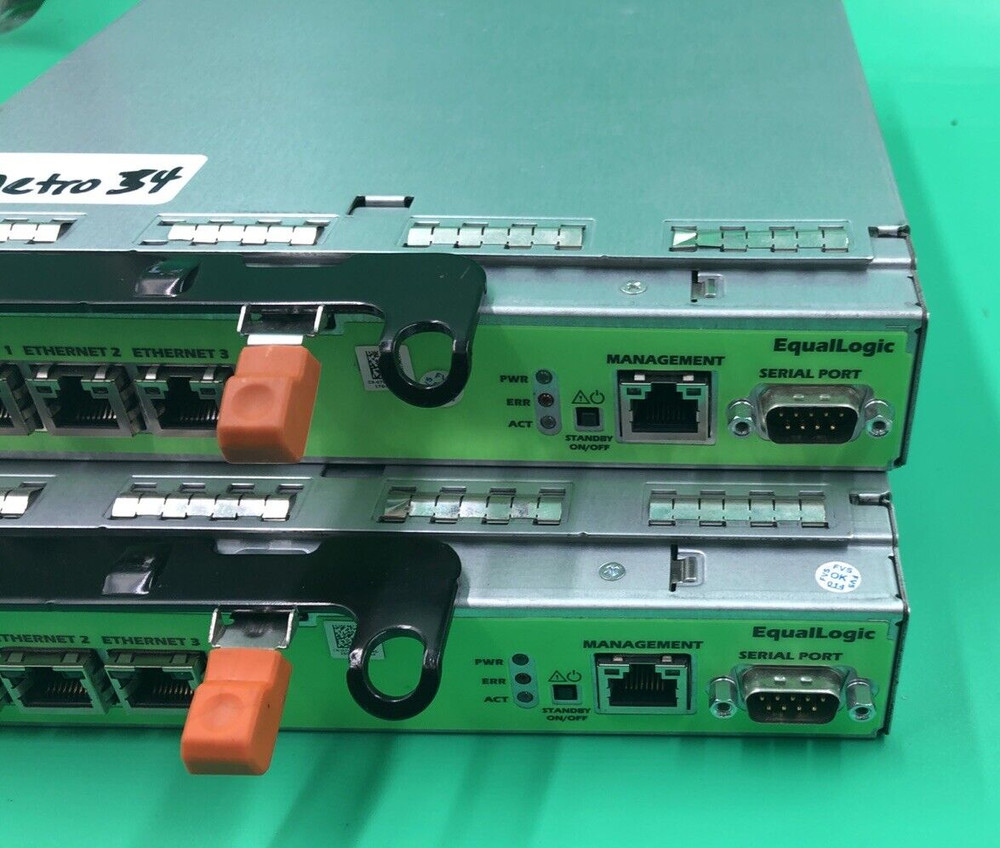 Dell HRT01 EqualLogic Type 11 Controller Module E09M (Lot of 2)