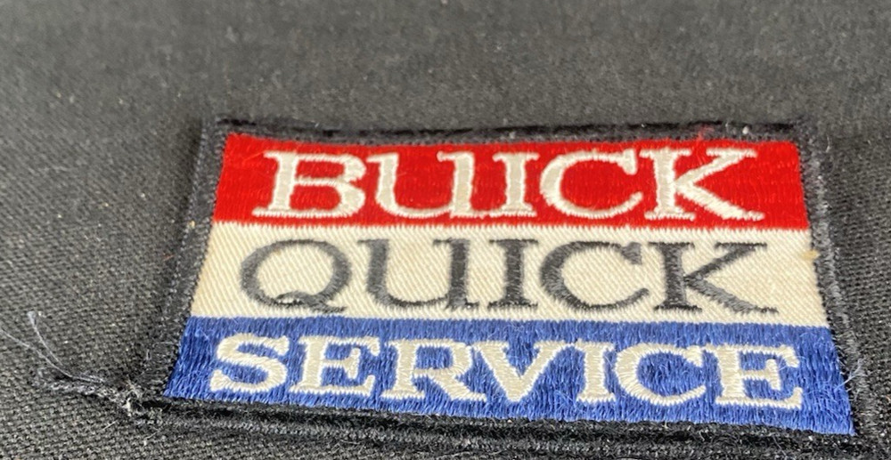 Vintage Embroidered Buick Quick Service Gas Patch