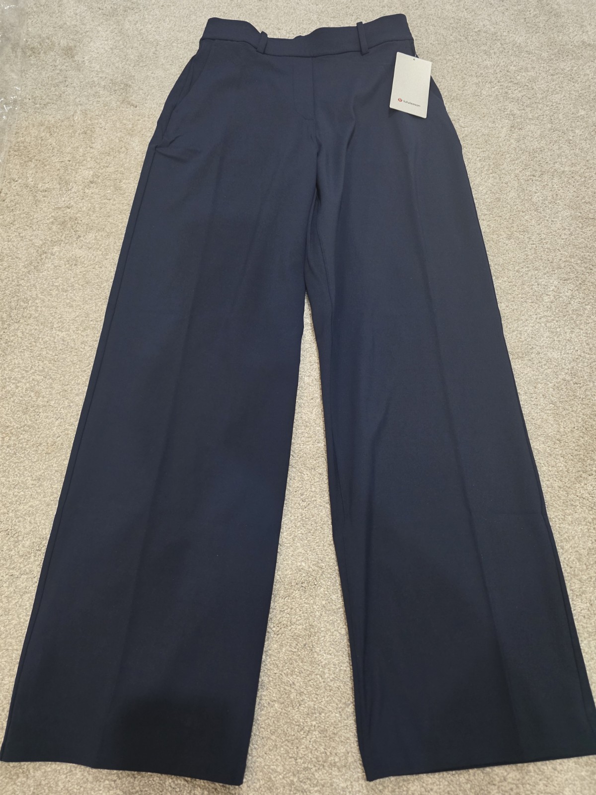 Lululemon Daydrift High-Rise Straight-Leg Trouser Regular Size M Trye Navy