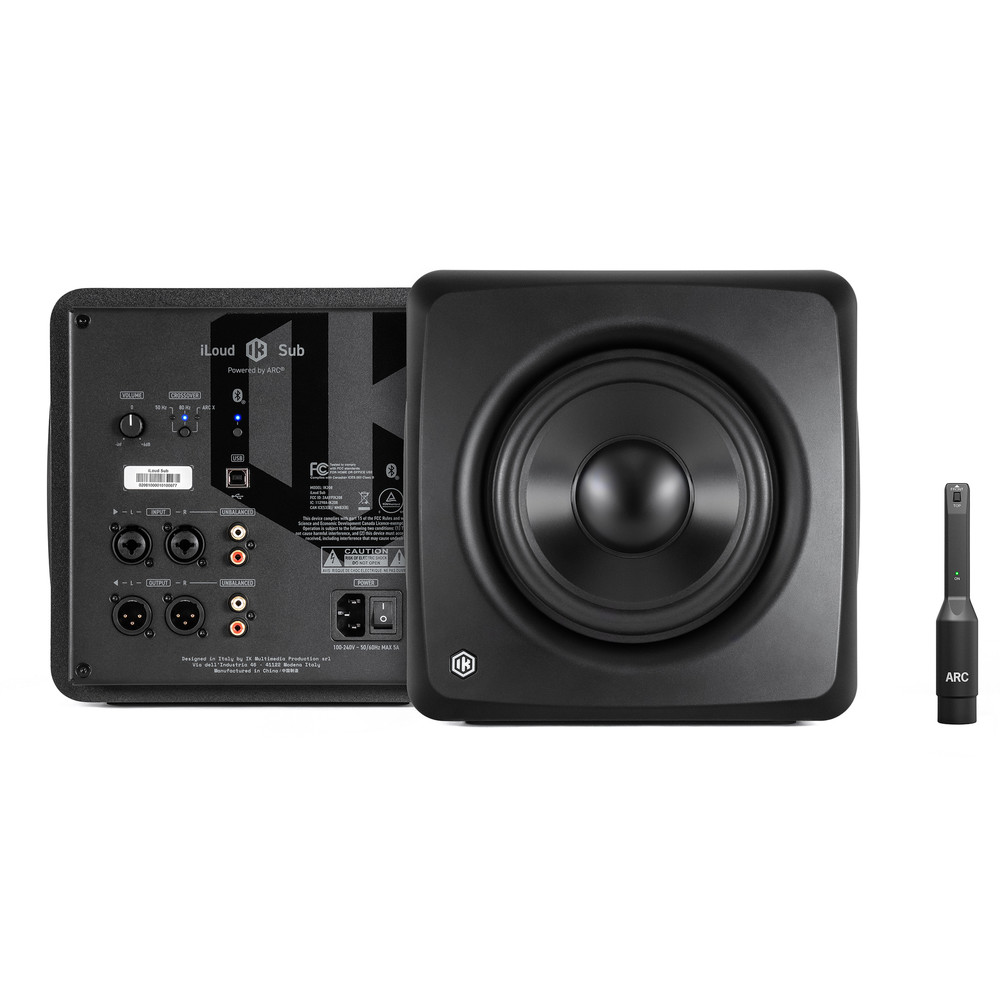 IK Multimedia iLoud Sub w/ ARC X Room Correction Software