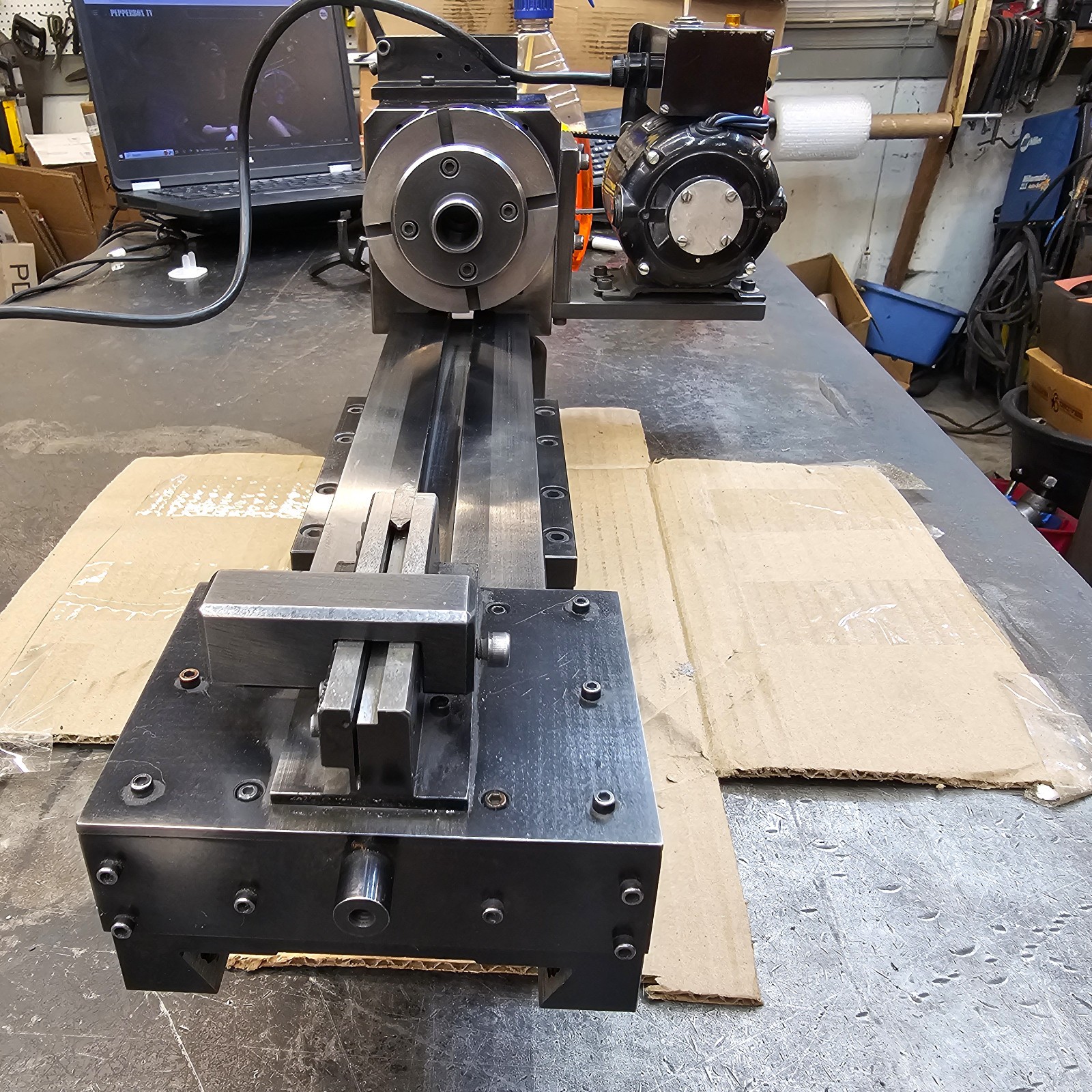 Motorized Grinding Fixture Indexer 3C Collet w/ Sine Plate Harig Lectric Centers