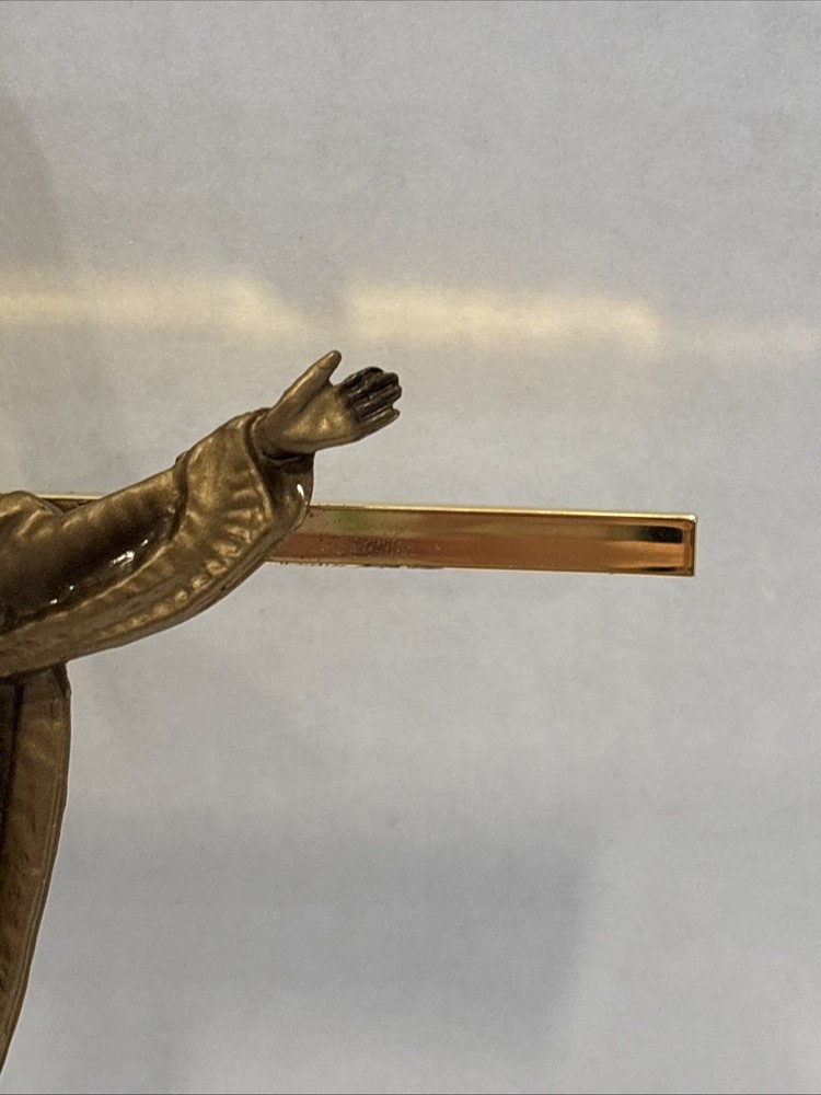 Vintage 10” Brass Crucifix, 2000 JCS