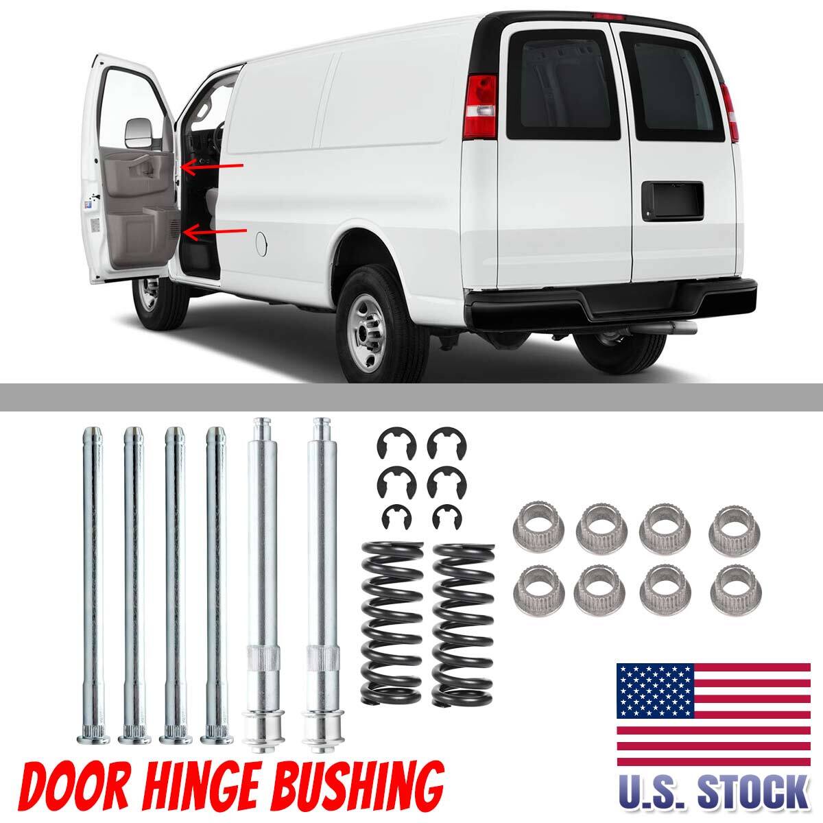 New Set Door Hinge Repair Kit For Chevy GMC Truck 88-98 for Suburban 92-99 Front