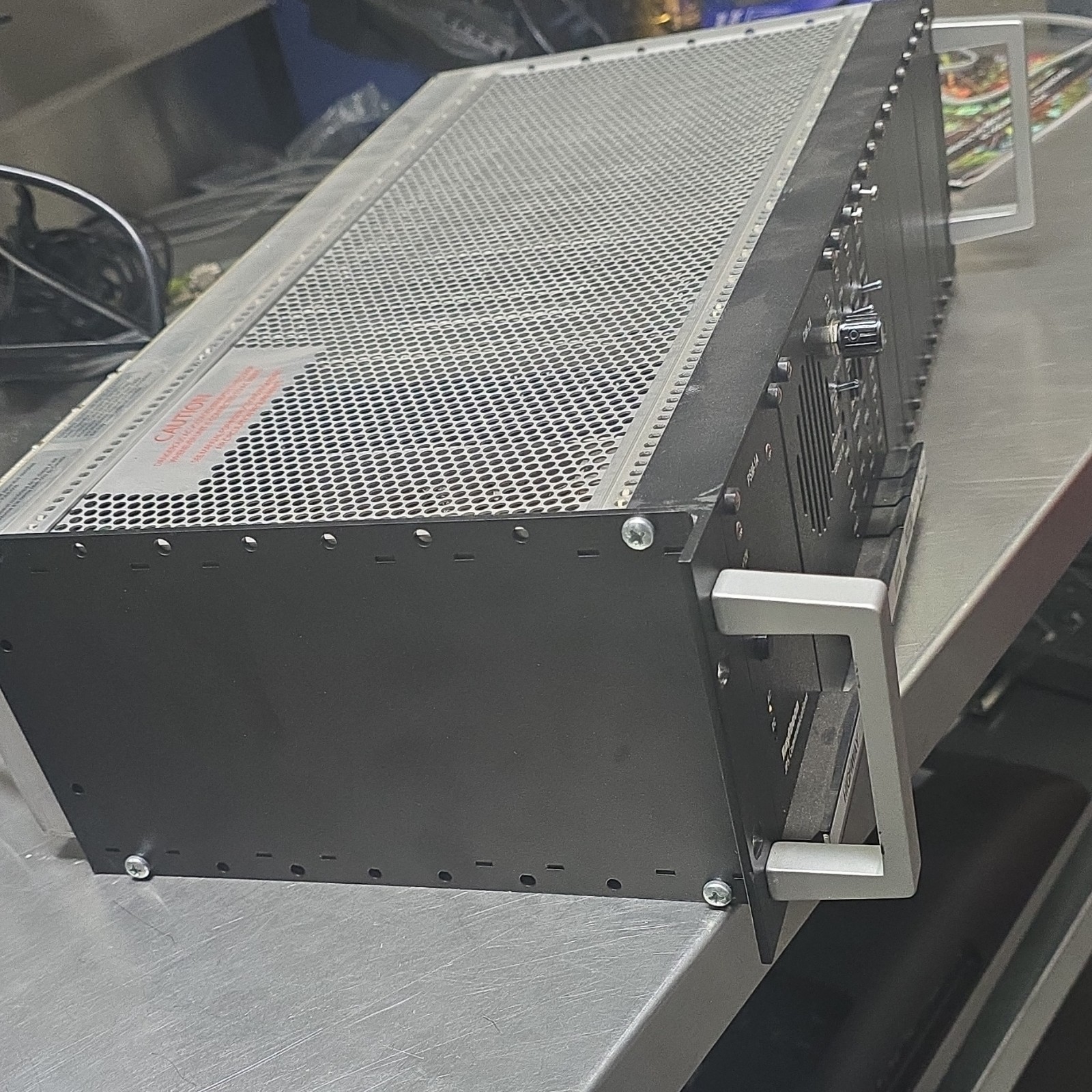 Raytheon Rackmount Base Radio Unit PSM-1A CIM-2A CPM-3 SVM-2 Ethernet 115/230V