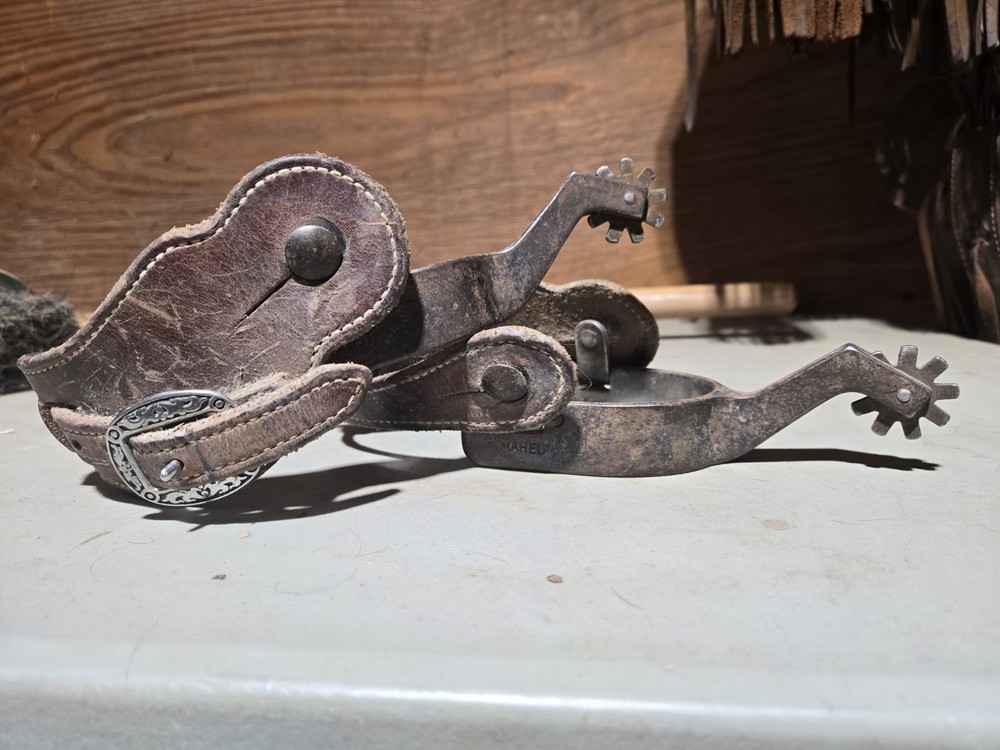 Ray Maheu western spurs