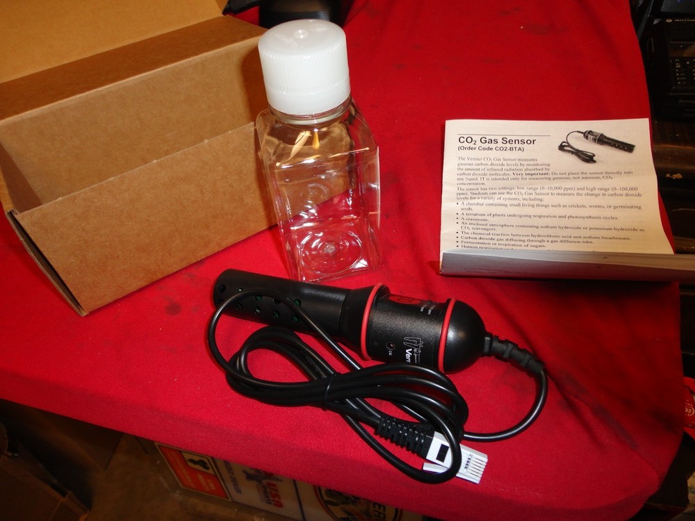 Vernier CO2-BTA CO2 Gas Sensor new in box