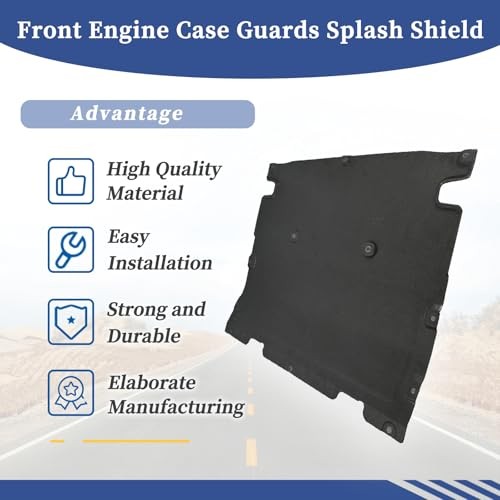 Front Engine Case Guards Splash Shield 80B863821A Compatible with Audi Q5 Q5