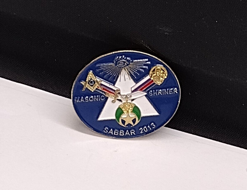 Sabbar 2013 Masonic Shriner Lapel Pin