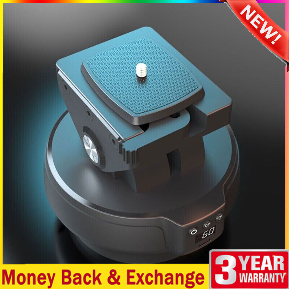 Electric Wireless PTZ 360 Panorama Remote Control Rotation Dual Axis Stabilizer