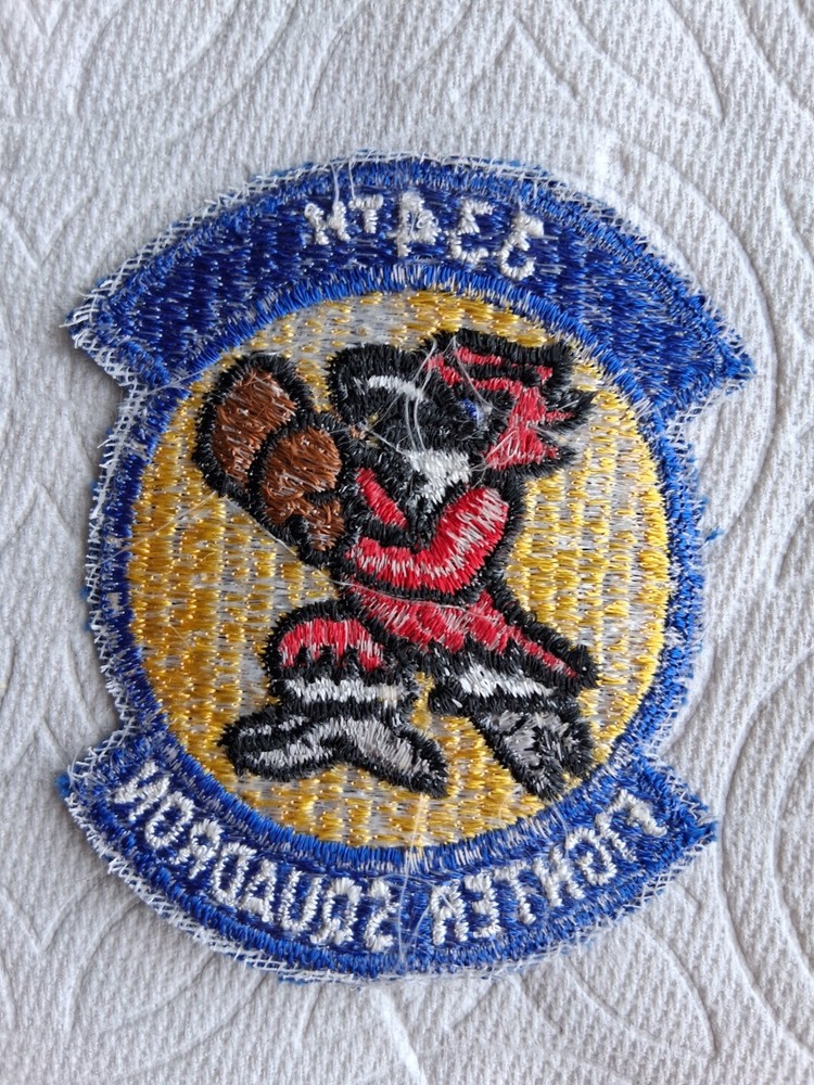 USAF, US Air Force Uniform Pocket Patch, 334th Fighter Squadron
