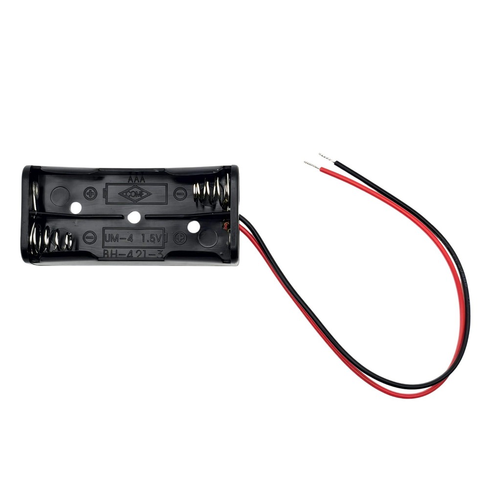 2x AAA Battery Holder 3V w/ Leads Eagle 122-0421 (2 Pack)