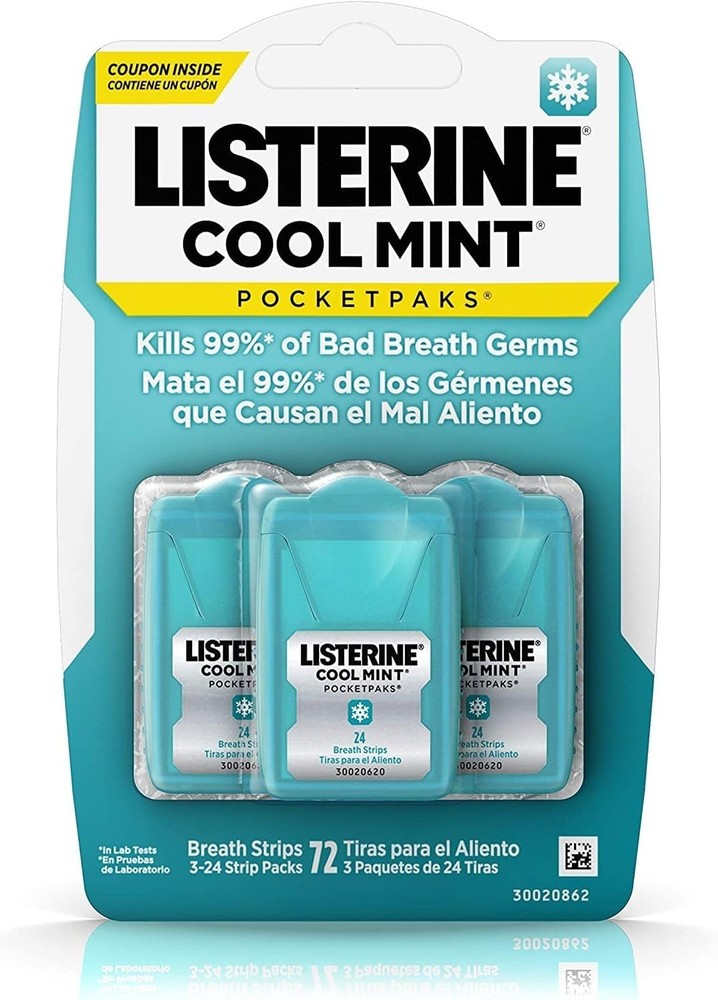 Gingivitis-Fighting Mint Strips 12 Pack